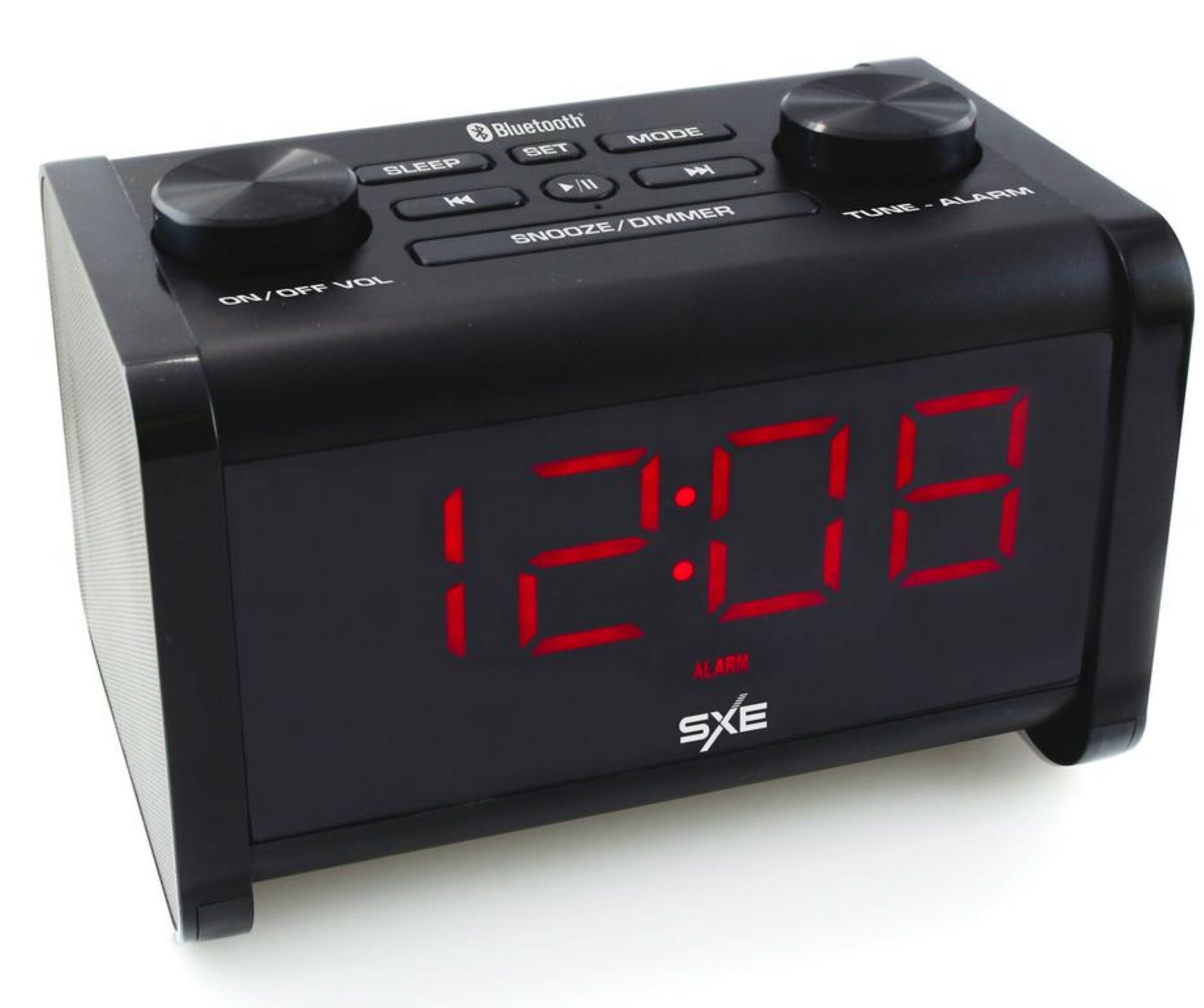 bluetooth speaker radio alarm clock