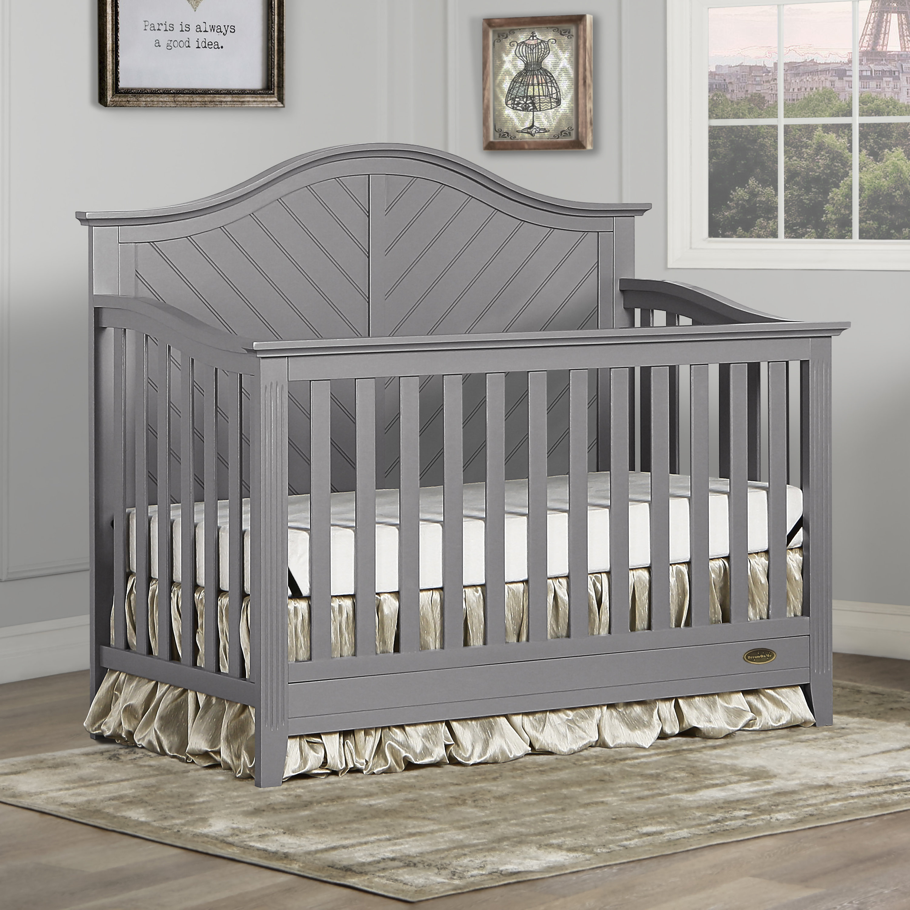Dream On Me Ella 5 In 1 Convertible Crib Reviews Wayfair