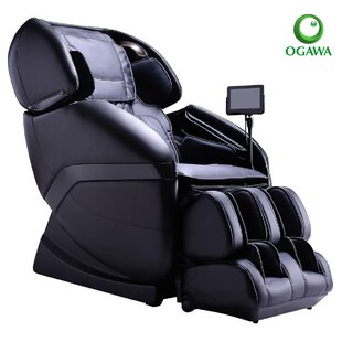 Active Reclining Heated Full Body Massage Chair With Ottoman By Ogawa