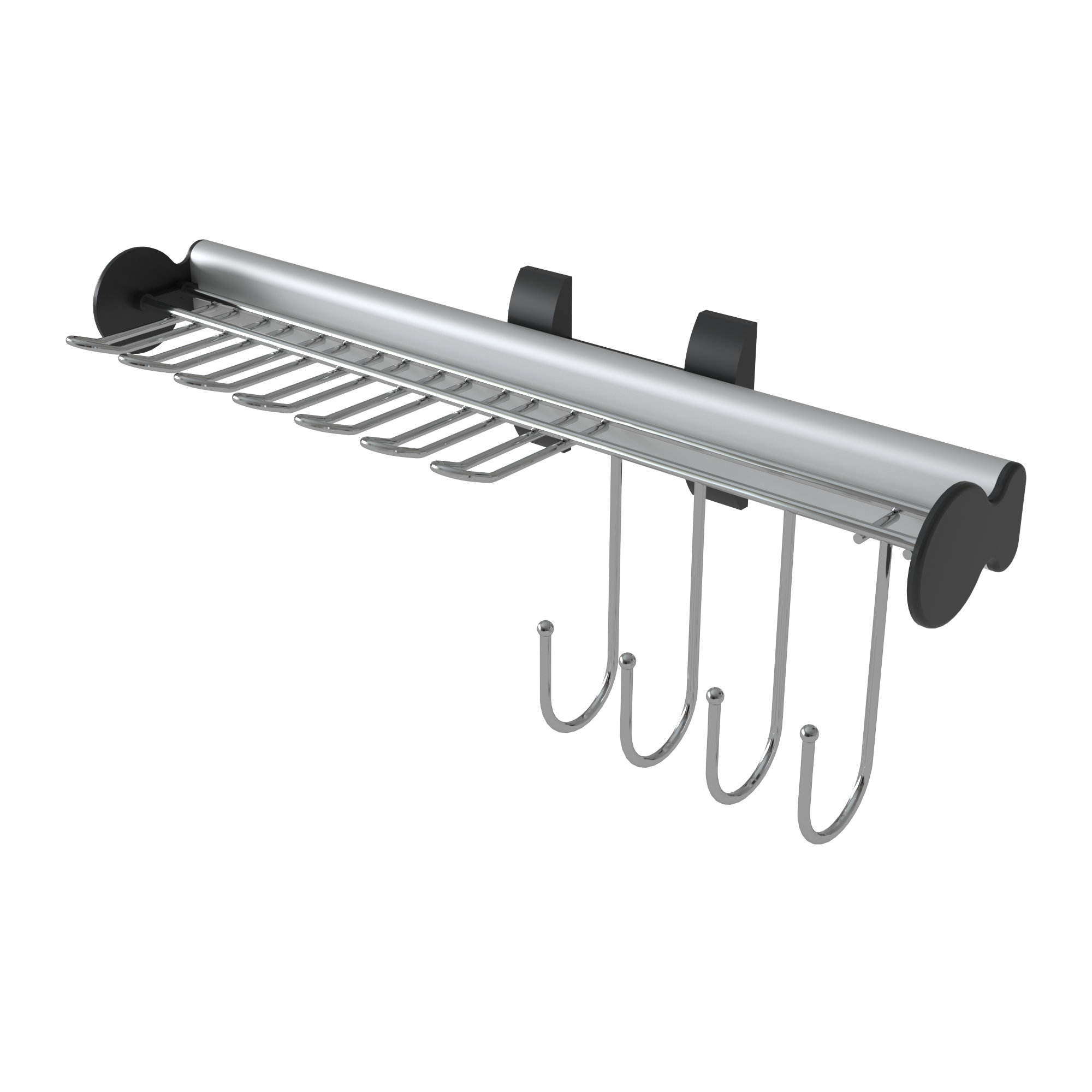 Symple Stuff Hopland Metal Tie Rack | Wayfair