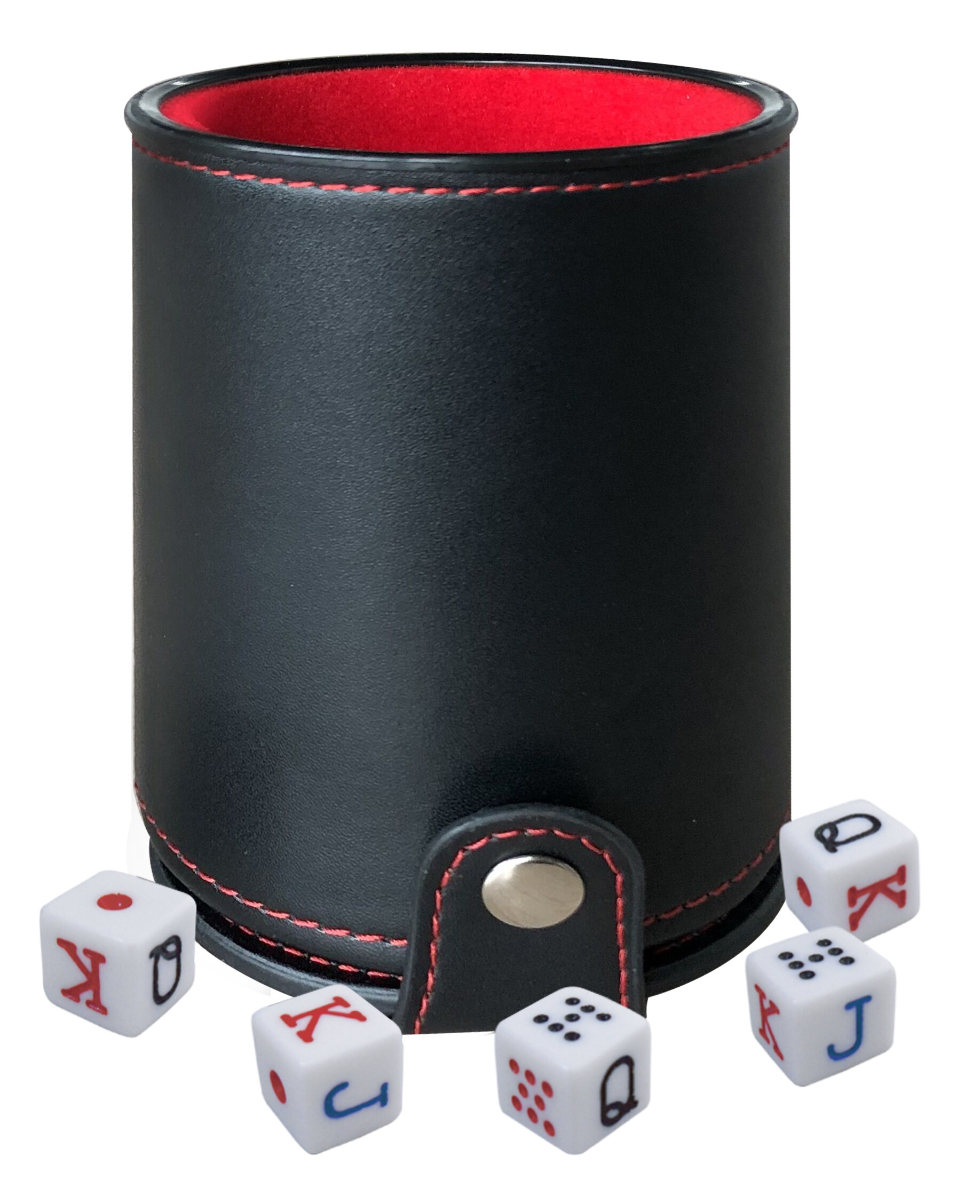 Professional Dice Cup With Five Dice 