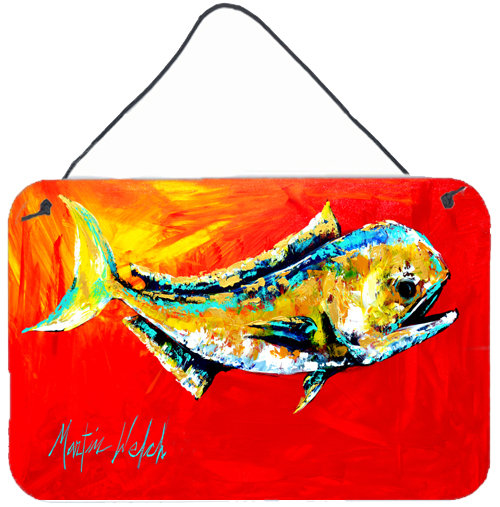Caroline S Treasures Danny Dolphin Fish By Martin Welch Painting