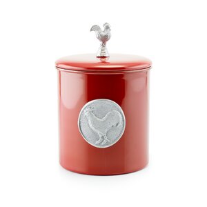 Red Rooster 4 qt. Cookie Jar