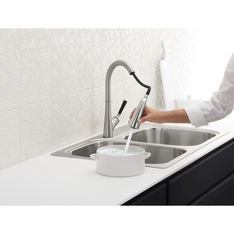 Kohler All In One Dual Mount Stainless Steel Kitchen Sink Kit With