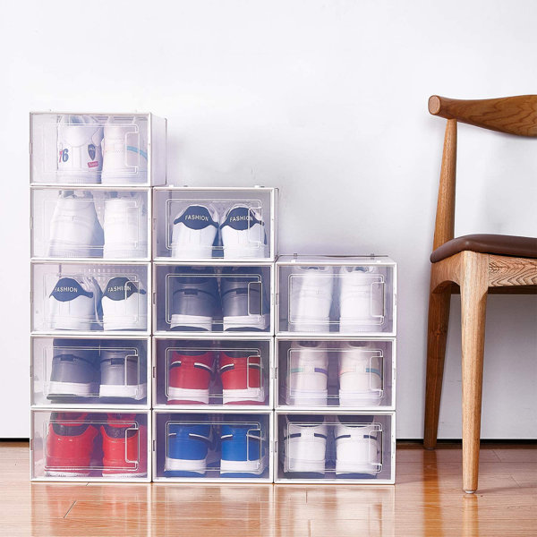 large & athletic shoe drawer clear