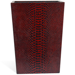 Go to store & view more images Rembrandt Home Genuine Leather Waste Basket
