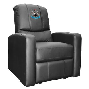 Newcastle United Primary Logo Stealth Manual Recliner By Dreamseat