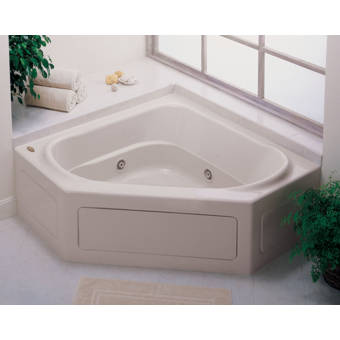 K 1160 La 0 Kohler Tercet 60 X 60 Corner Whirlpool Bathtub Wayfair