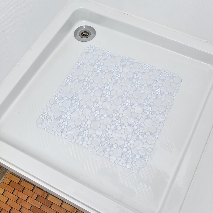 Evideco Non Skid Bathroom Bubbles Shower Mat Reviews Wayfair Ca