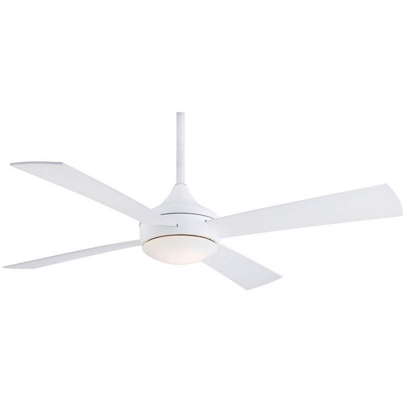 Minka Aire 52 Aluma Wet 4 Blade Outdoor Ceiling Fan With Remote Minka Aire 52 Aluma Wet 4 Blade