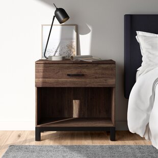 Modern Contemporary Reclaimed Wood Nightstand Allmodern