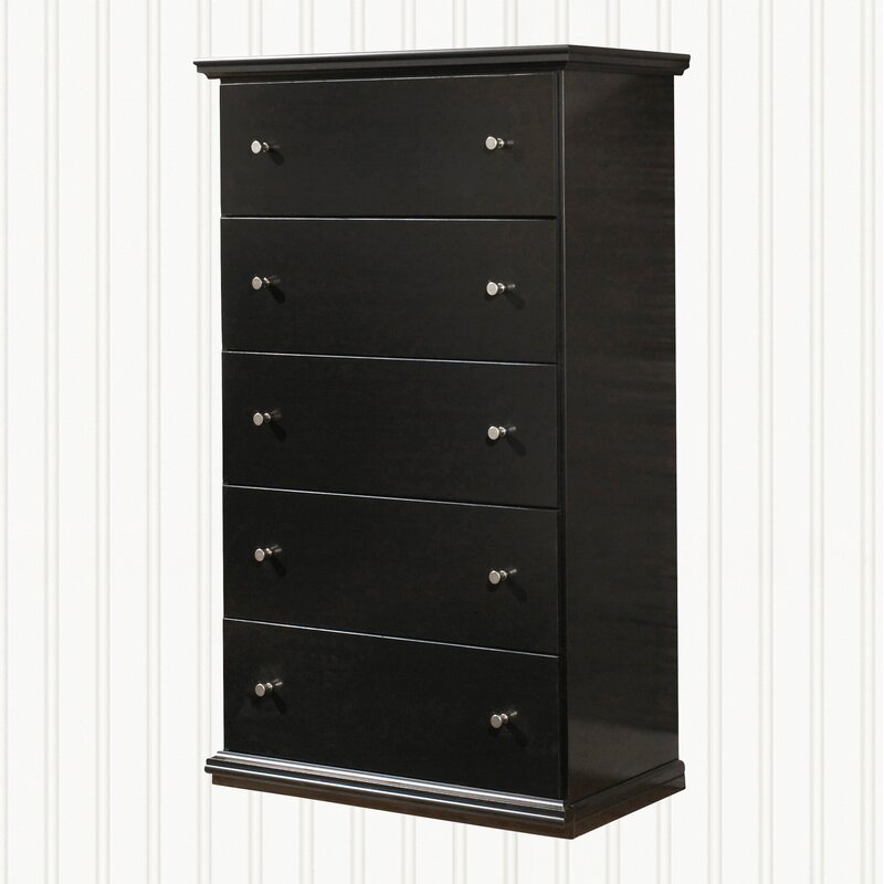 Three Posts Petersfield 5 Drawer Standard Dresser Chest Reviews