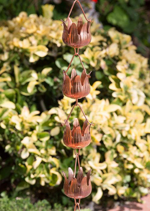 MonarchRainChains Flowerama Rain Chain Wayfair