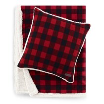 Details about   Luxurious Fleece Spring Summer Red Plaid Throw Blanket for Indoor & Outdoor Use 