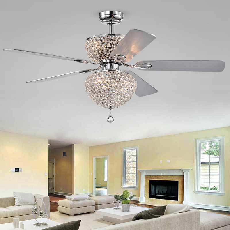 House Of Hampton 52 Northome 5 Blade Ceiling Fan Light Kit