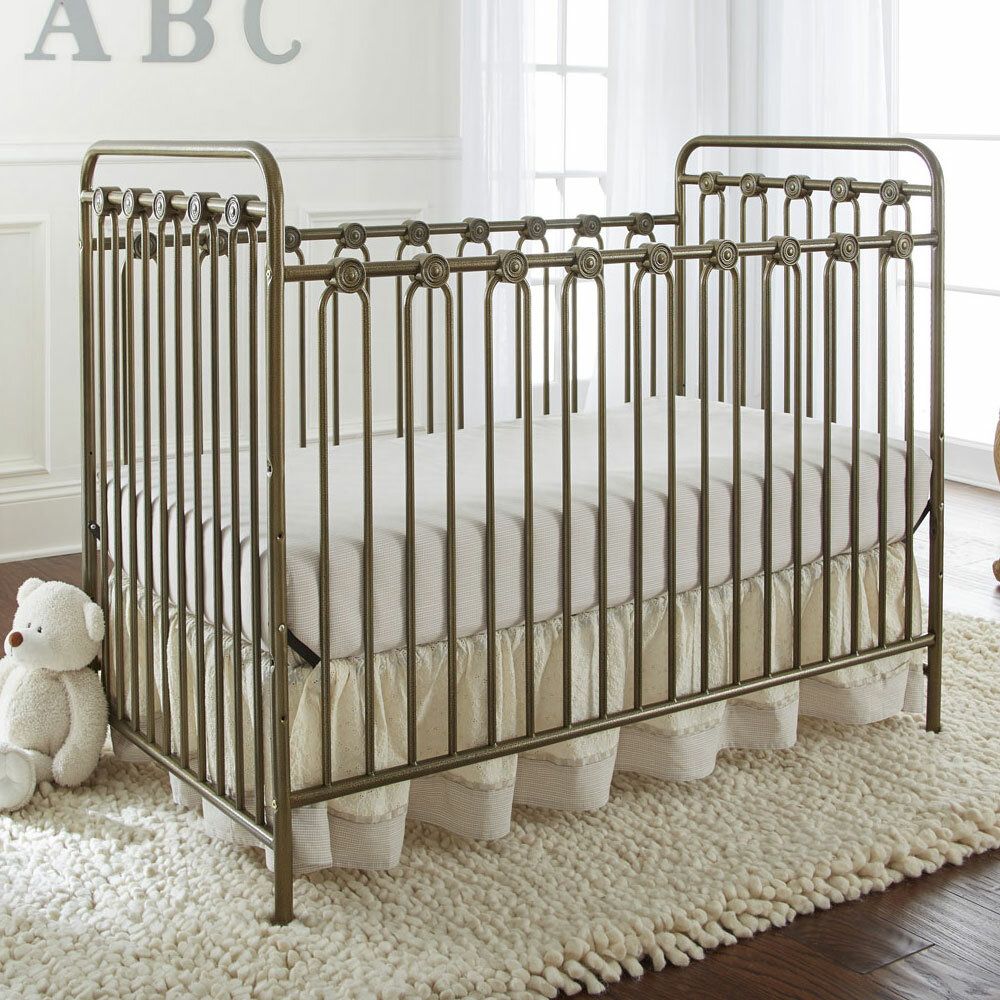 gold crib wayfair