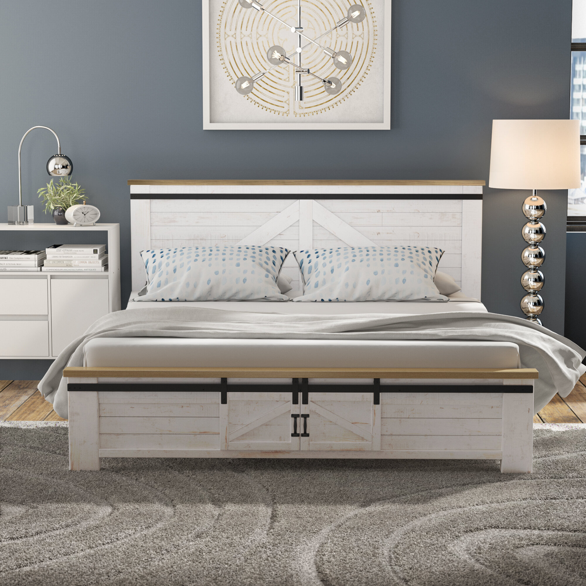 Gracie Oaks Coonrod Solid Wood Storage Platform Bed & Reviews | Wayfair