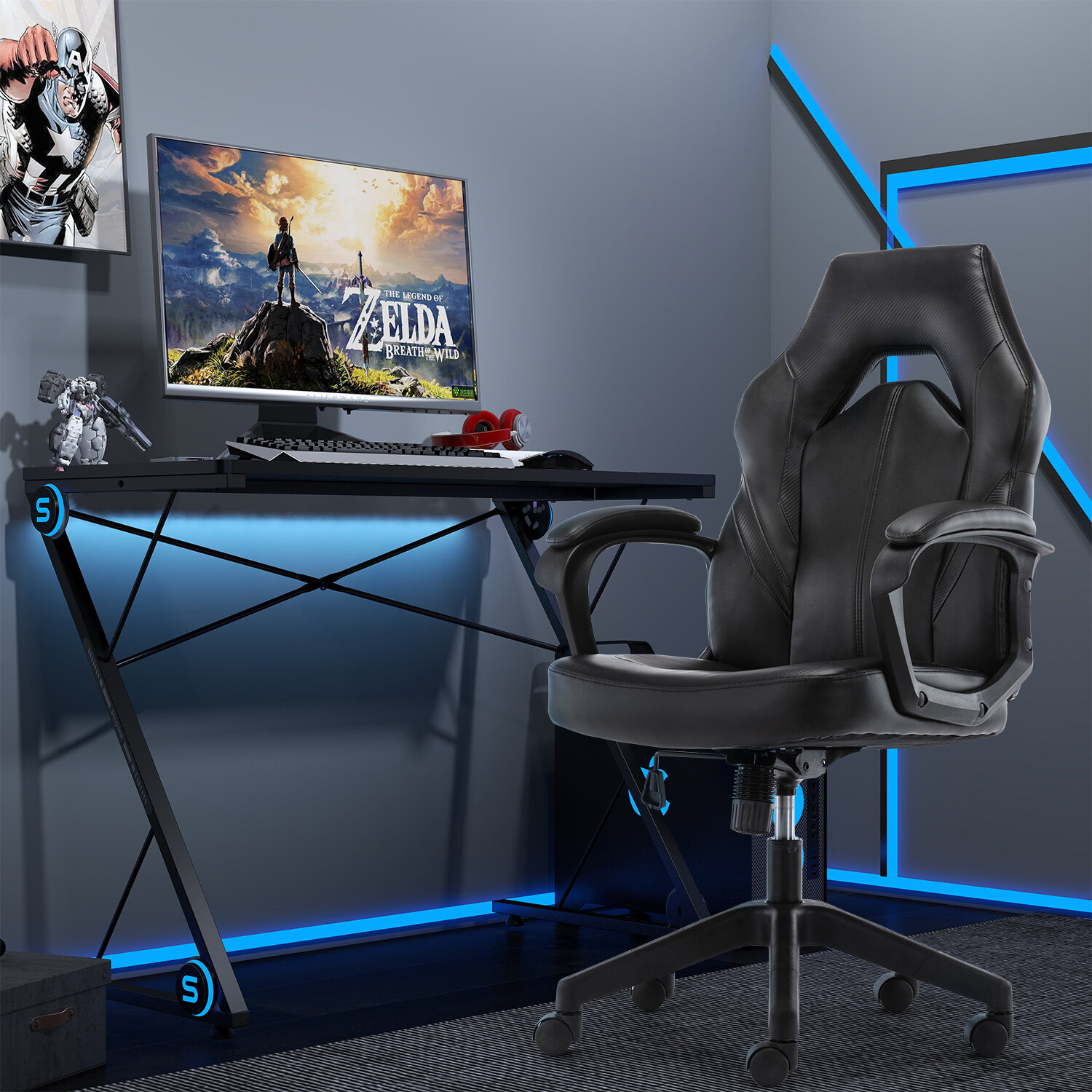 desk and chair game