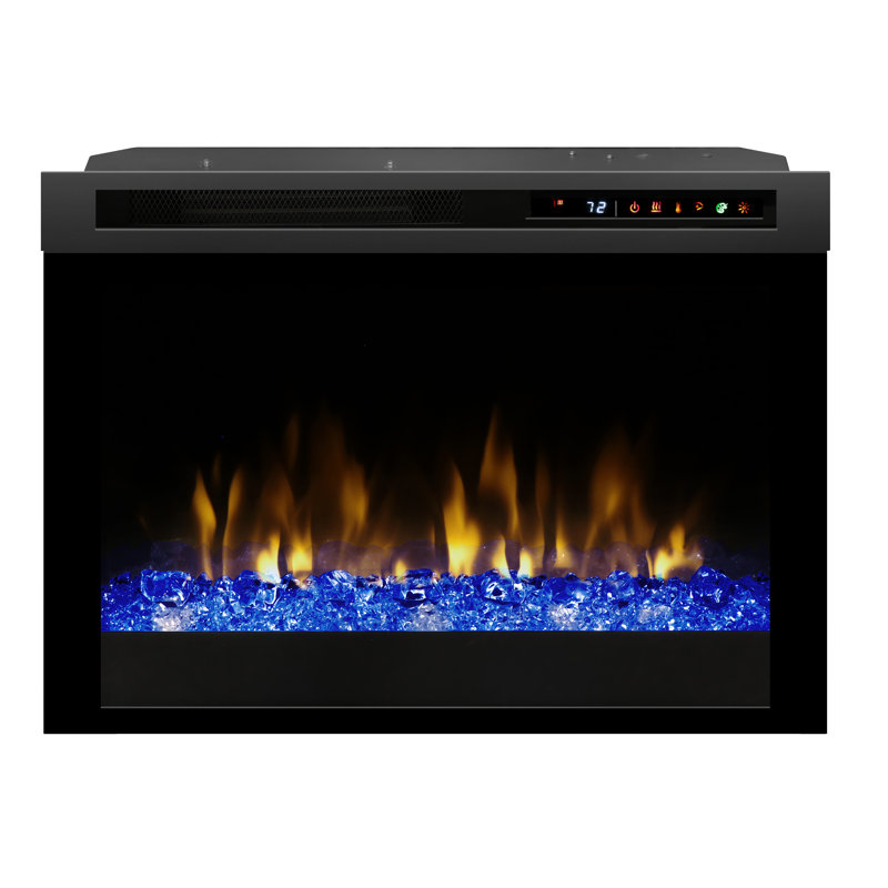 Dimplex Firebox Landscape Front Mount Glass Media Electric