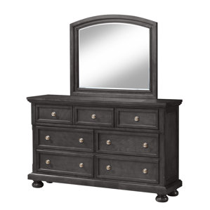 Jenna 7 Drawer Dresser with Mirror by Glory Furniture