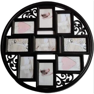 Photo Frame Picture Poster Wood Wall Decor Collage Hanging Frame White Black Oak 