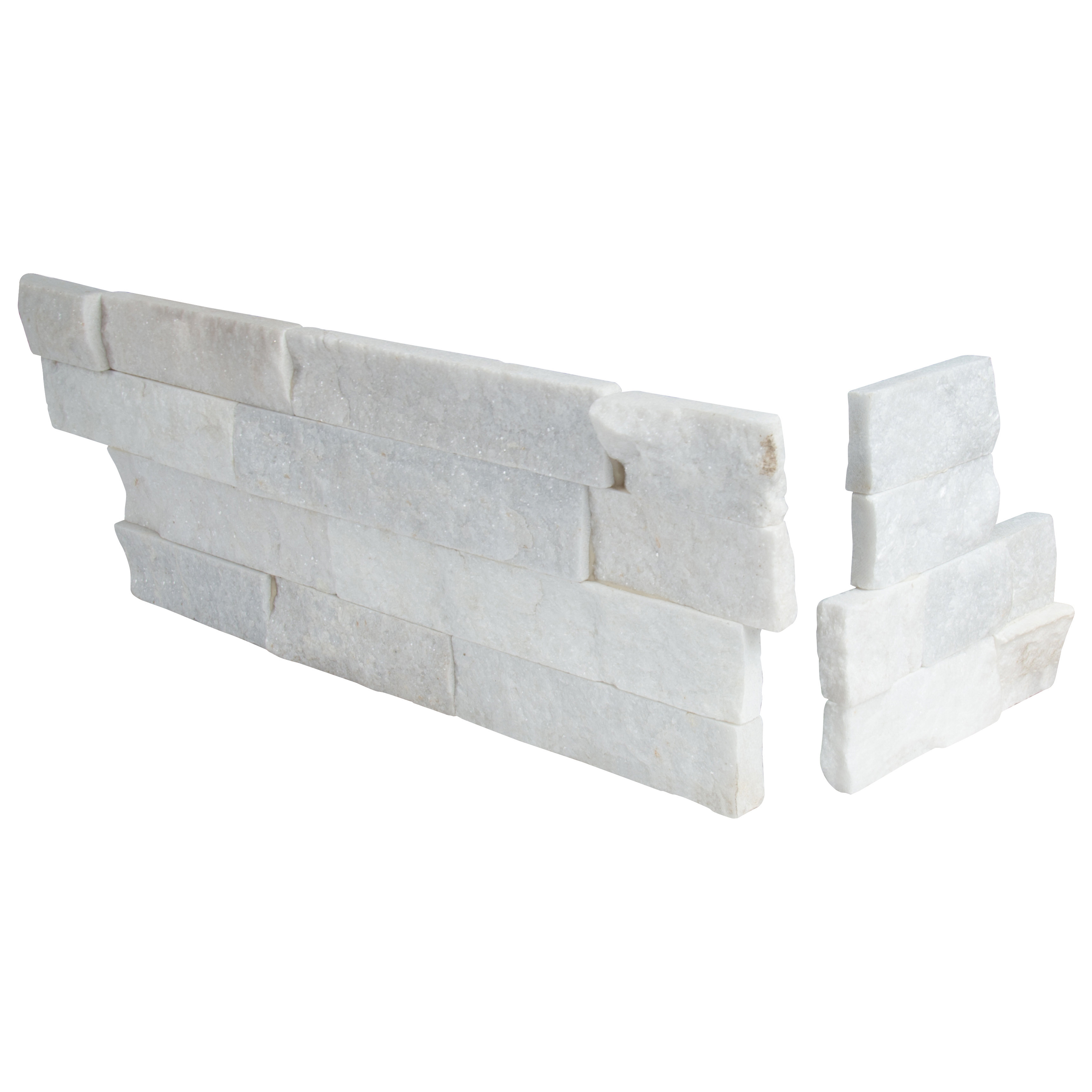 Msi Artic Corner Piece 6 X 18 Stacked Stone Tile Wayfair Msi Artic Corner Piece 6 X 18 Stacked