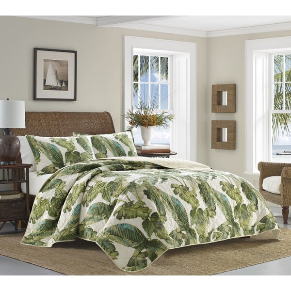 Tommy Bahama Home Fiesta Palms 100% Cotton Quilt Set & Reviews 