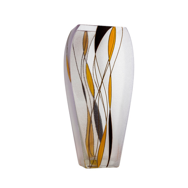 Latitude Run Macide Clear 12 4 Indoor Outdoor Glass Table Vase Wayfair
