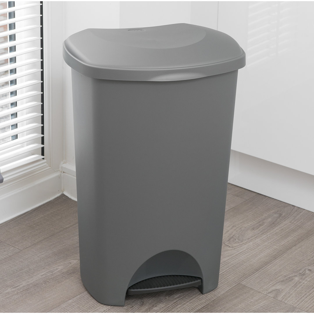 Family Kitchen 50 Litre Step on Rubbish Bin