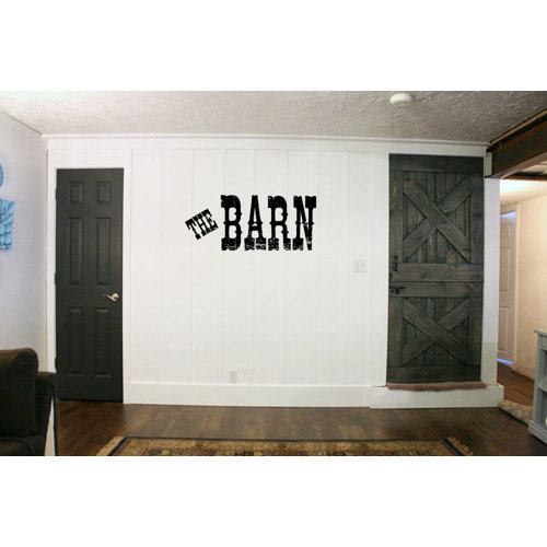 Gracie Oaks Sparks The Barn Vinyl Graphic Word Wall Decal Wayfair