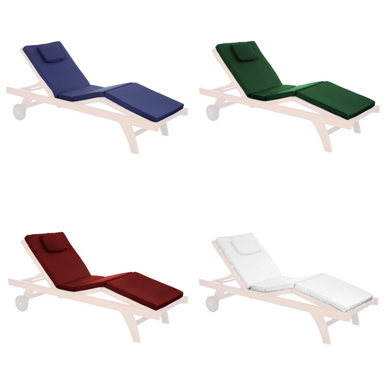 chaise lounge cushions 75 x 24