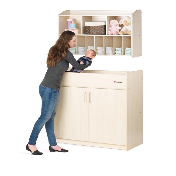 Foundations Safetycraft Changing Table With Pad Reviews Wayfair Ca