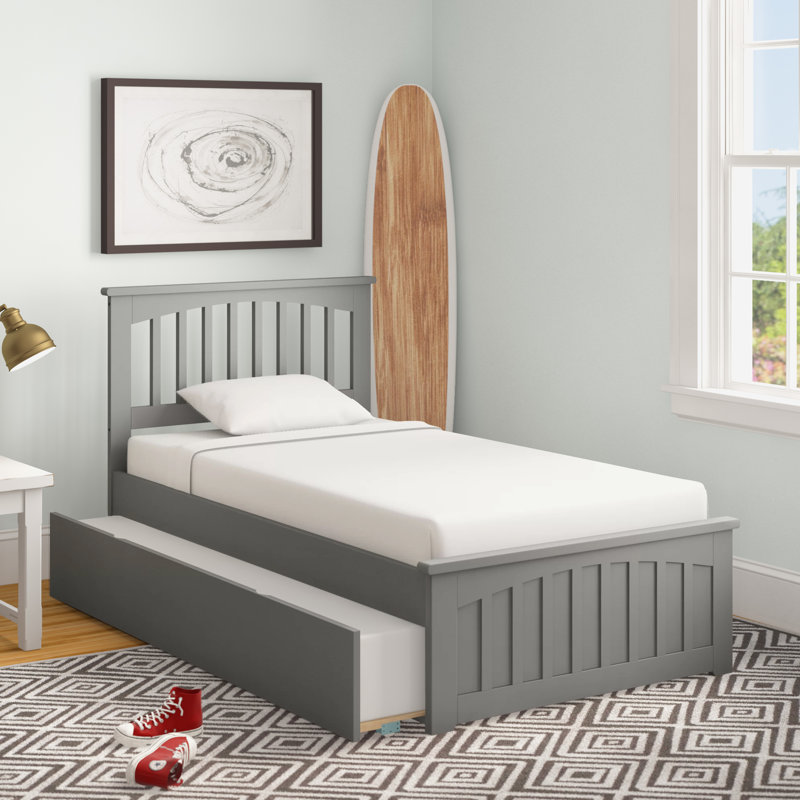 twin bed for girl with trundle