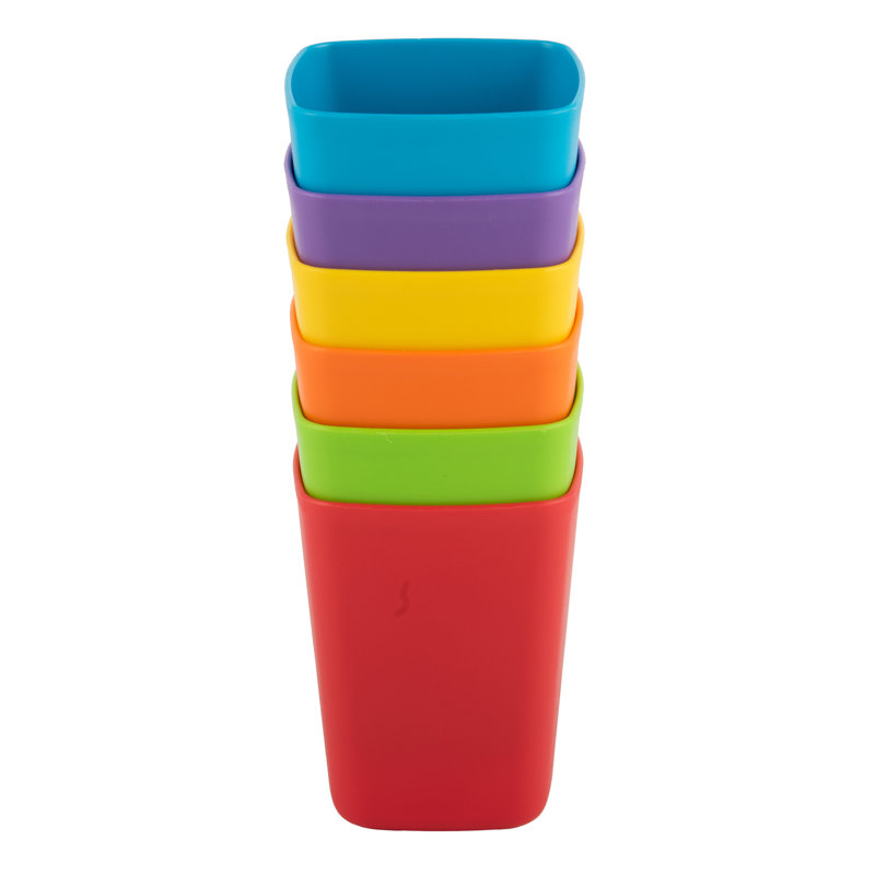 square drinking glasses set