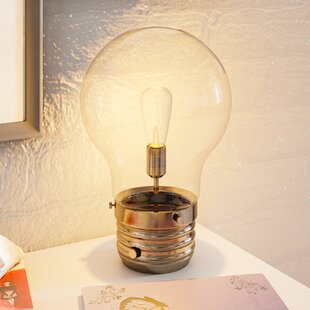 large light bulb table lamp