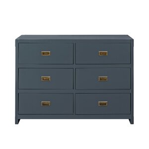 Bria 6 Drawer Double Dresser