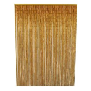 Porter Bamboo Slat Single Curtain Panel