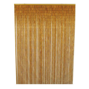 Porter Bamboo Slat Single Curtain Panel