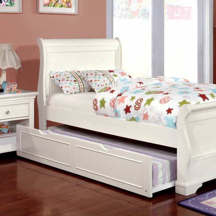 Harriet Bee Salters Sleigh Bed by Harriet Bee - Wayfair Canada