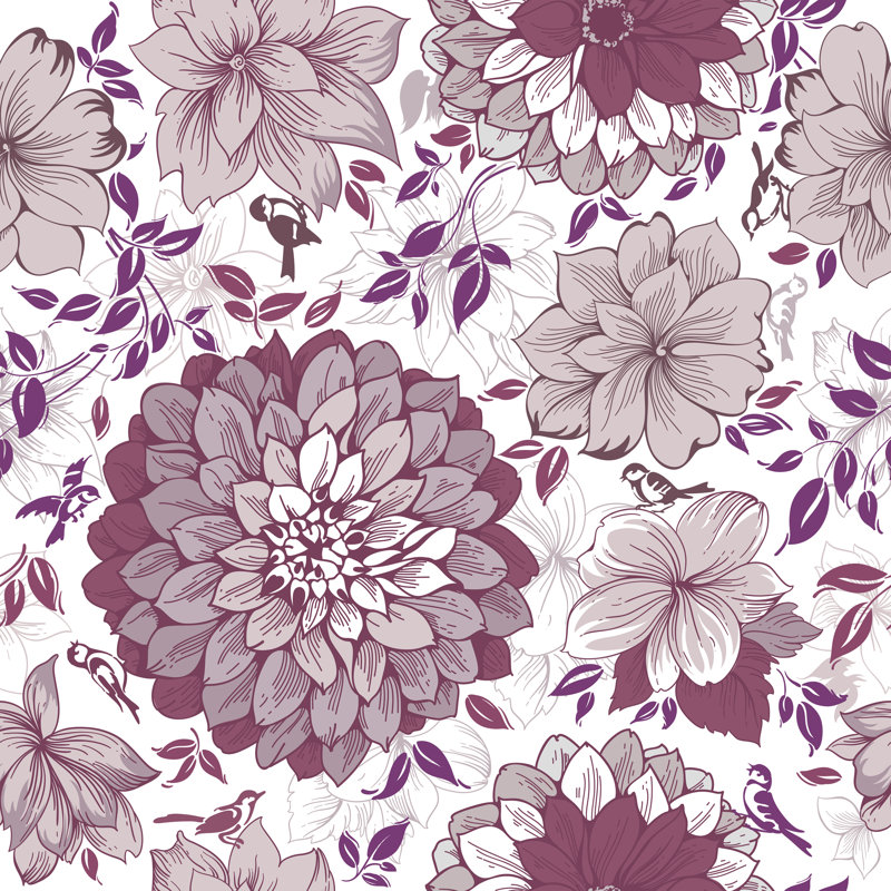Red Barrel Studio Ouellet Bloom Floral 10 L X 24 W Peel And Stick Wallpaper Roll Wayfair Enhance any room with floral wallpaper. wayfair com