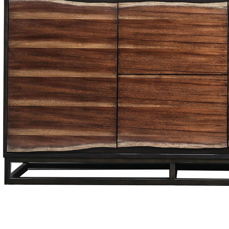 Union Rustic Sturtevant Door Cabinet 2 Drawer Combo Dresser Wayfair