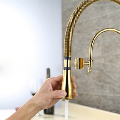 Homary Pull Down Kitchen Faucet & Reviews | Wayfair