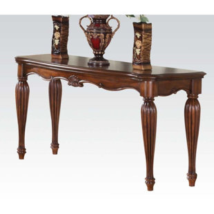26 Inch High Console Table Wayfair Ca Turney Wooden Console Table