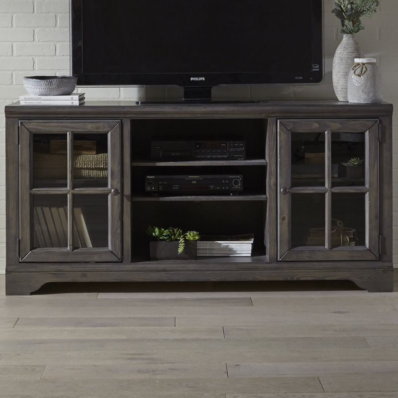 Three Posts Zurich Rustic Entertainment Center & Reviews Wayfair