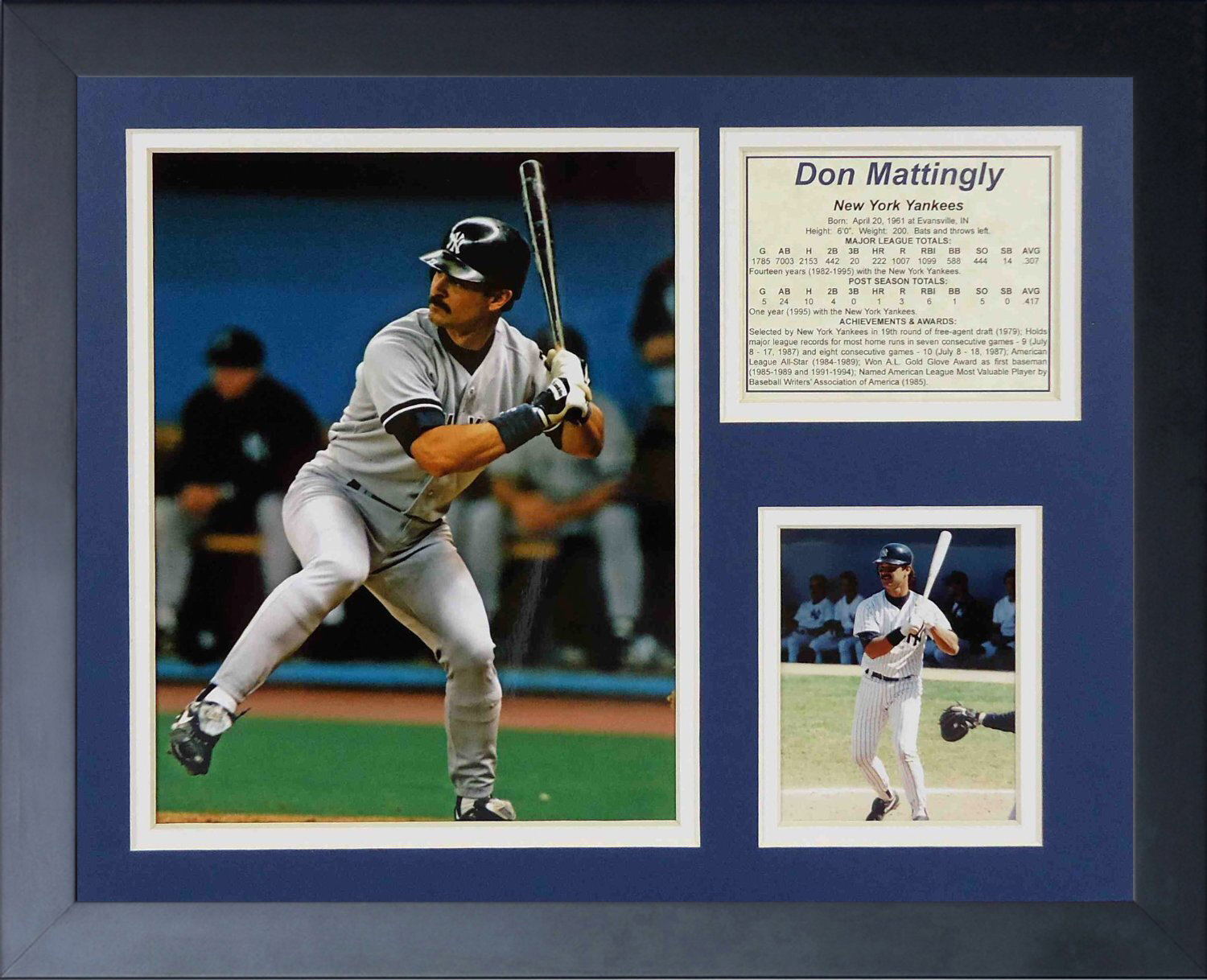 Legends Never Die Don Mattingly Framed Memorabilia Wayfair