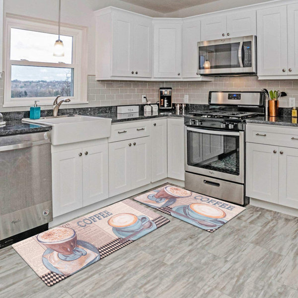 Coffee Themed Kitchen Rugs | Wayfair.ca