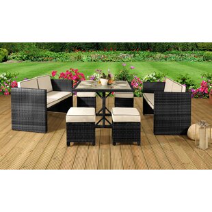 rattan cube garden furniture wayfair