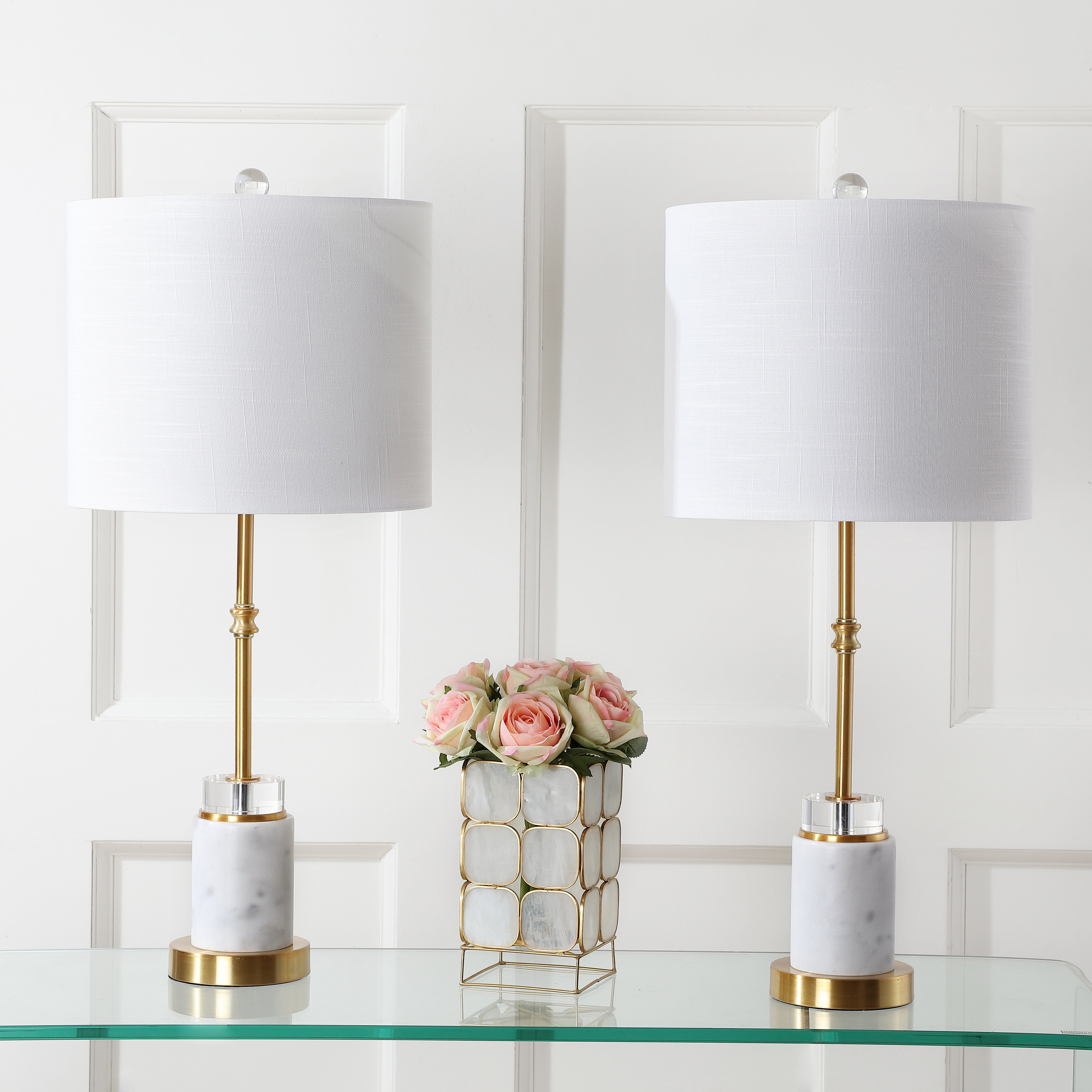 Everly Quinn Kirkbride 27 Table Lamp Reviews Wayfair
