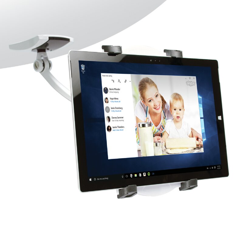 Cta Digital Wall Under Cabinet And Desk Mount Ipad And Tablet