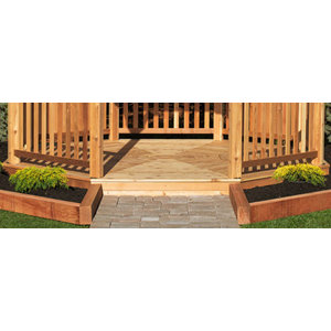 12 ft. Cedar Octagon Gazebo Floor